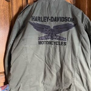 Beautiful Military inspired olive drab jacket